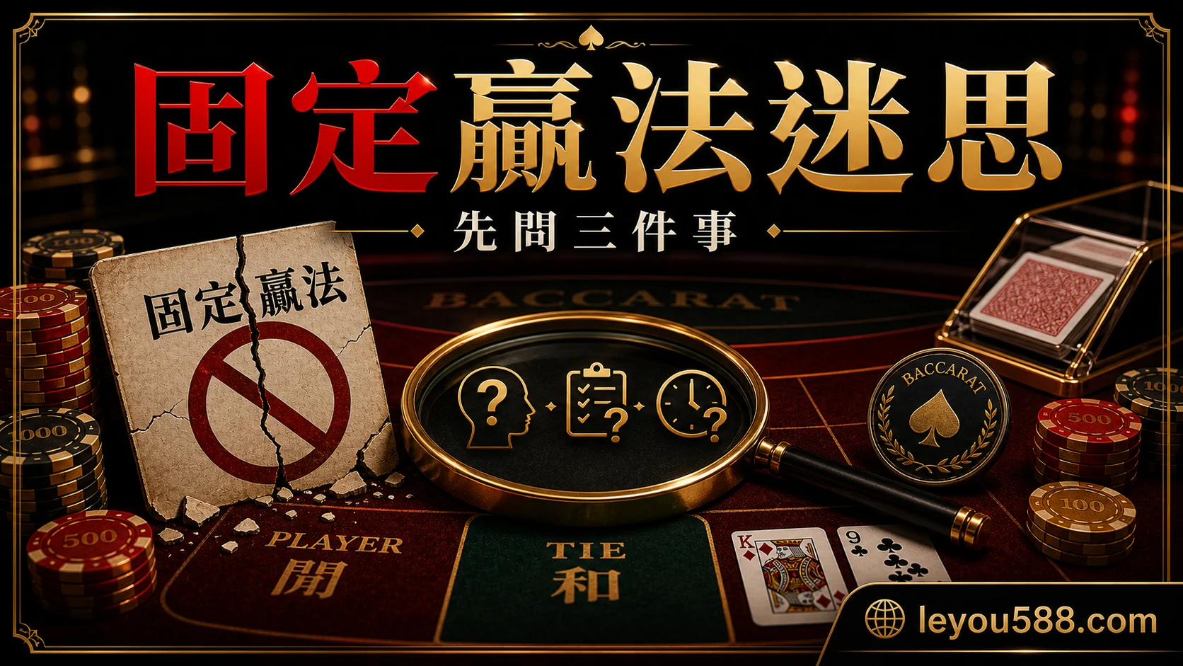 百家樂固定贏法真的存在嗎？破解常見話術與迷思 封面圖
