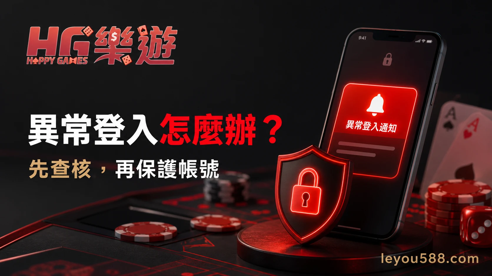 收到異常登入通知怎麼辦？娛樂城帳號先做的 6 個安全處理步驟特色封面圖