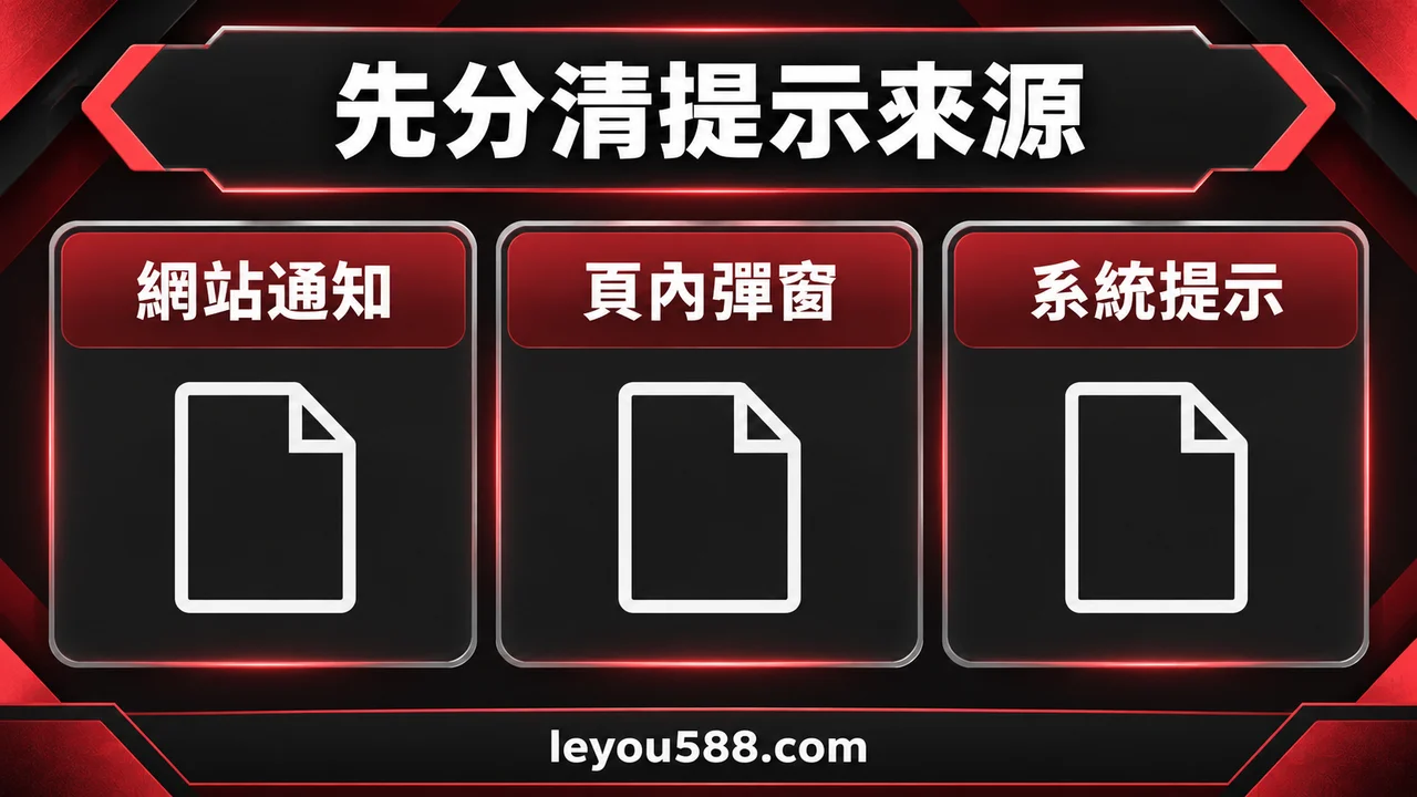 關掉娛樂城網頁還收到通知？網站通知權限與假警告怎麼處理：說明圖1
