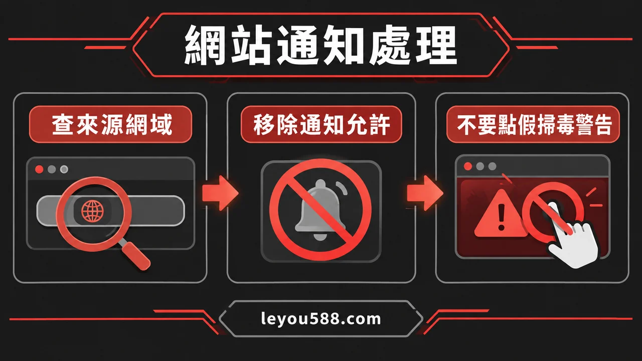 關掉娛樂城網頁還收到通知？網站通知權限與假警告怎麼處理：說明圖2