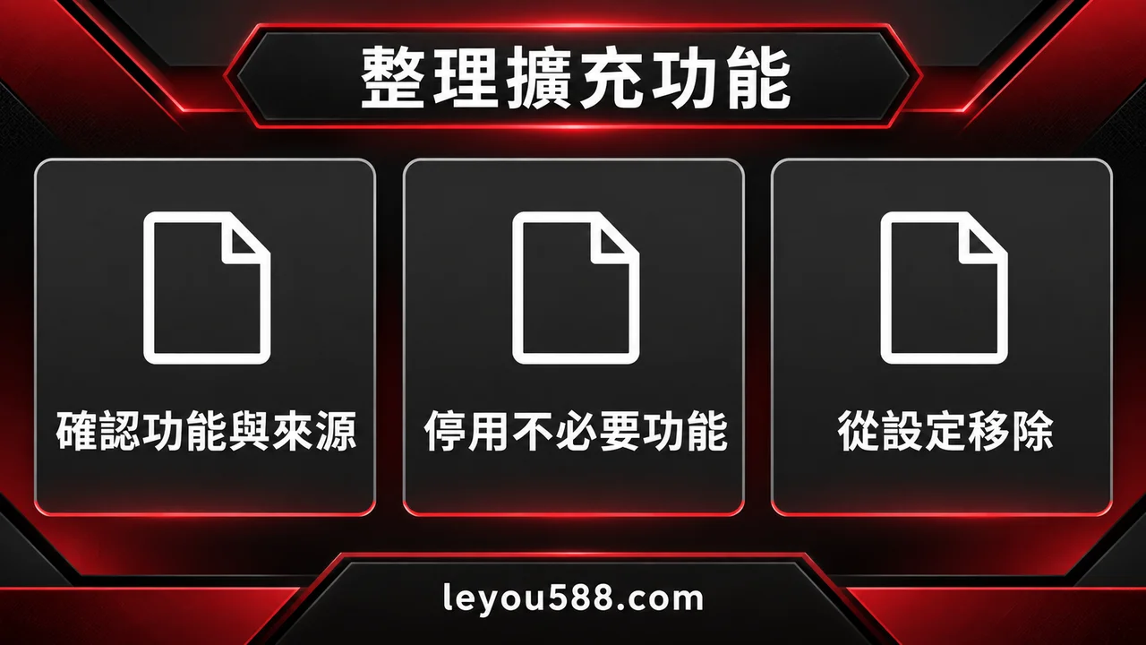 娛樂城登入前要檢查哪些擴充功能？網站存取權限與移除方式：說明圖2